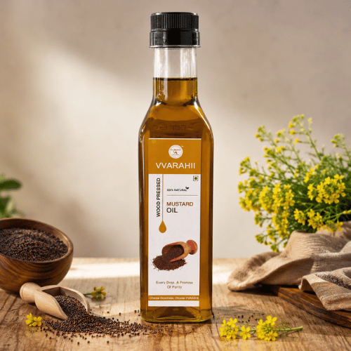 Wood Pressed Mustard Oil